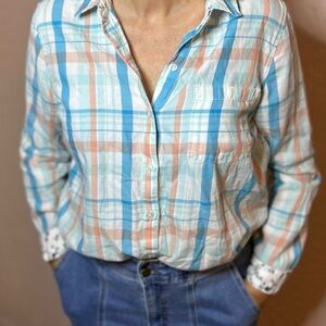 Lucky Brand Multicolor Plaid Shirt